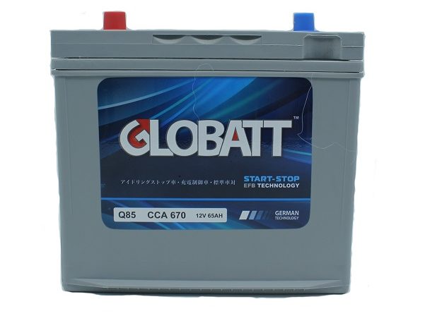 Аккумуляторная батарея GLOBATT EFB Q85D23L (65Ah) START-STOP